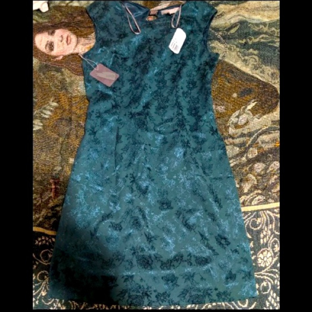 Emerald Green Backless Dress (Forever 21)